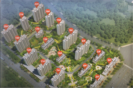 城黄金位置4楼，3室2厅1卫101m2